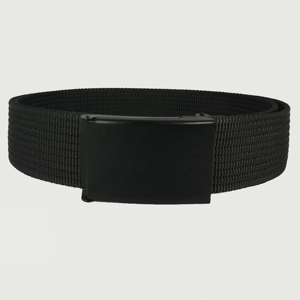 Pas wojskowy parciany taktyczny czarny Pas wojskowy parciany taktyczny czarny