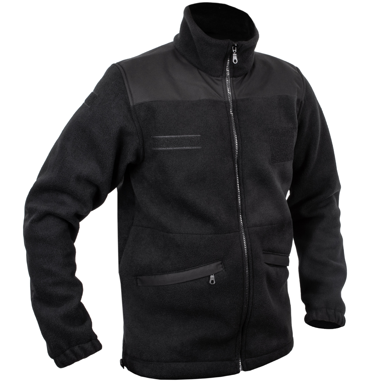 Bluza Polar wojskowy taktyczny GROM Pod Gore-Tex czarny + Flagi Polskie Bluza Polar wojskowy taktyczny GROM Pod Gore-Tex czarny + Flagi Polskie