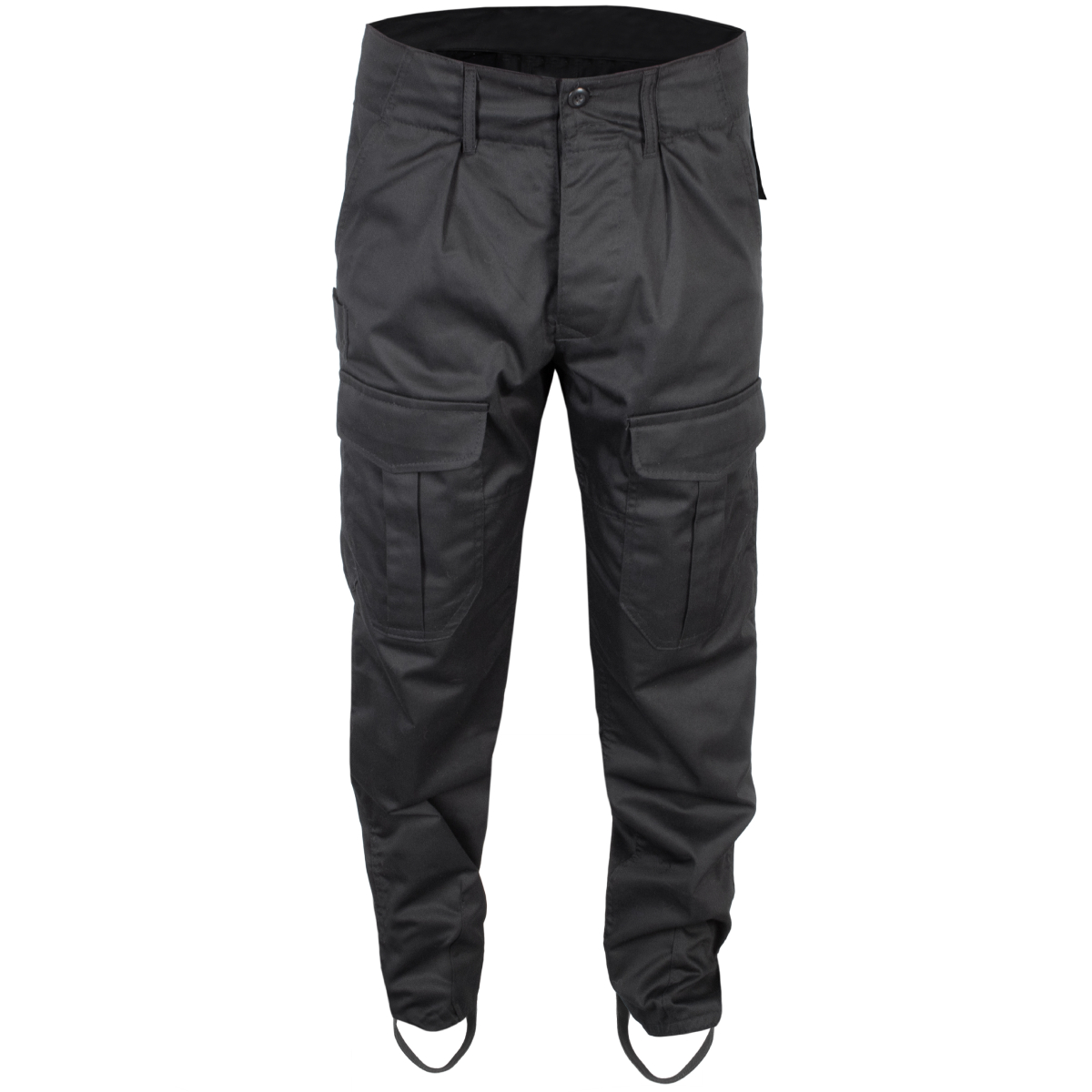 Spodnie Wojskowe Policyjne Czarne Ochrona