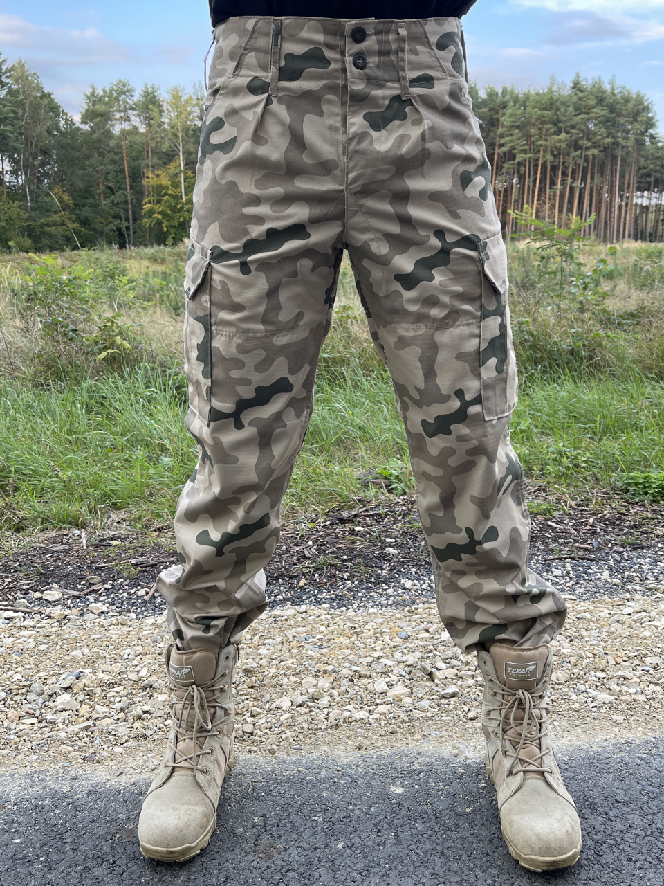 Spodnie Wojskowe Taktyczne Wz.93 Rip-stop Pustynne PL Desert Spodnie Wojskowe Taktyczne Wz.93 Rip-stop Pustynne PL Desert
