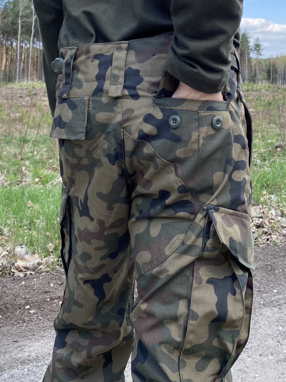 Spodnie Wojskowe Bojówki Wz.93 Rip-Stop PL CAMO Pantera Spodnie Wojskowe Bojówki Wz.93 Rip-Stop PL CAMO Pantera