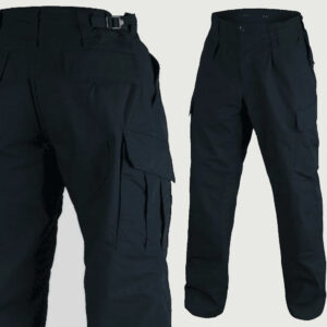 Spodnie Wojskowe Taktyczne Ochrona Rip-Stop Czarne Wz10