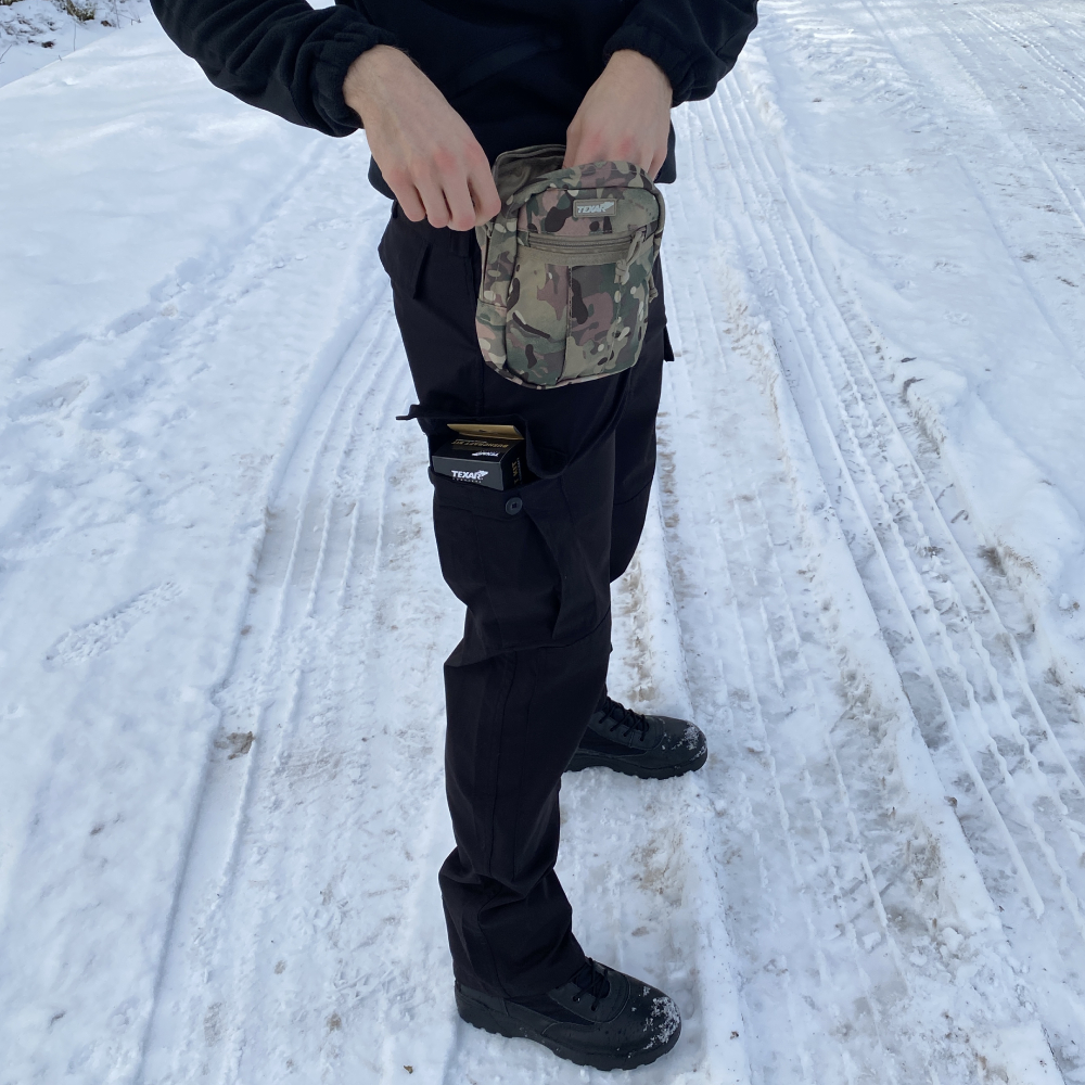 Spodnie Wojskowe Taktyczne Ochrona Rip-Stop Czarne Wz10 Spodnie Wojskowe Taktyczne Ochrona Rip-Stop Czarne Wz10