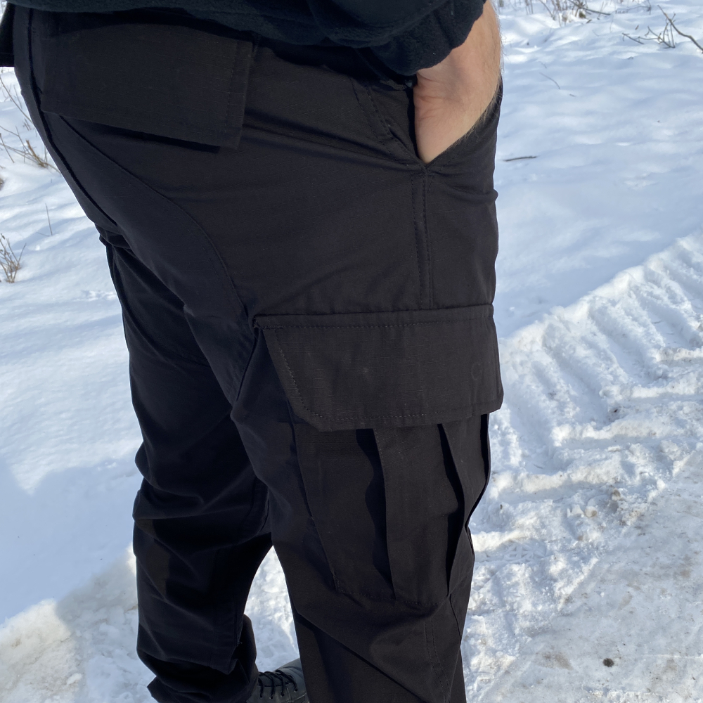 Spodnie Wojskowe Taktyczne Ochrona Rip-Stop Czarne Wz10 Spodnie Wojskowe Taktyczne Ochrona Rip-Stop Czarne Wz10
