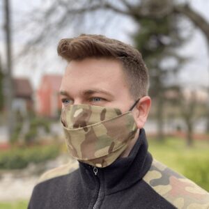 Maska wojskowa maseczka Multicam