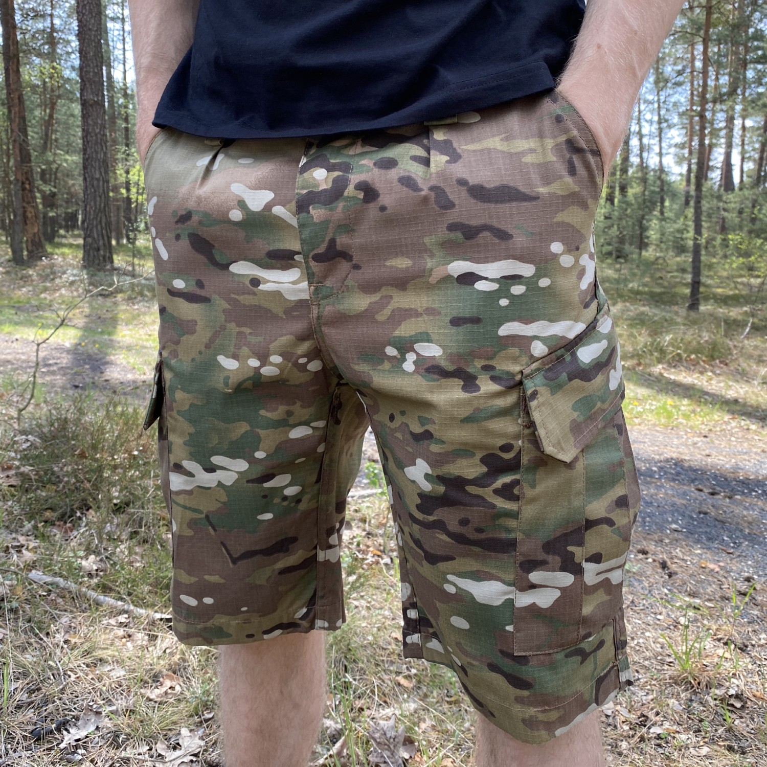 Spodenki wojskowe na lato Multicam / Wz.93