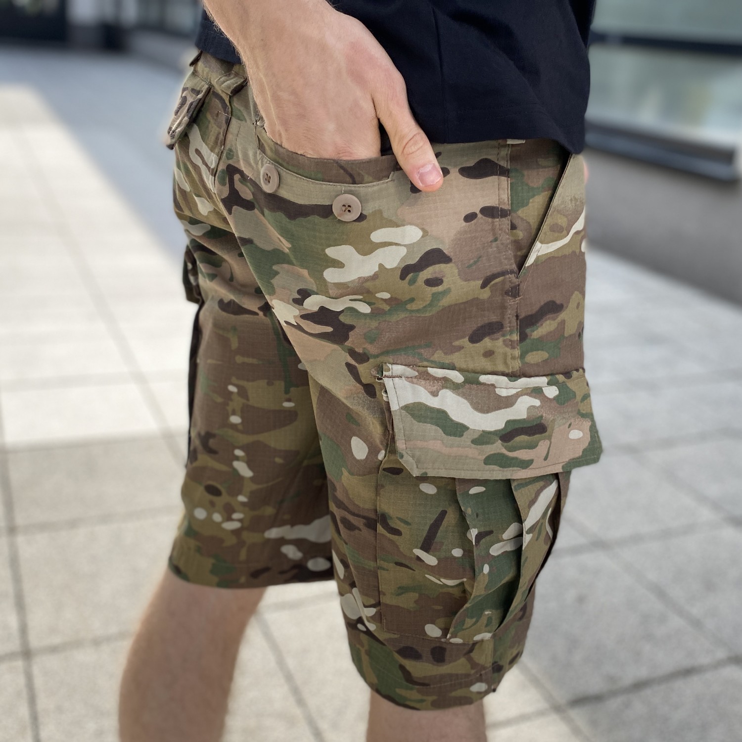 Spodenki wojskowe na lato Multicam / Wz.93