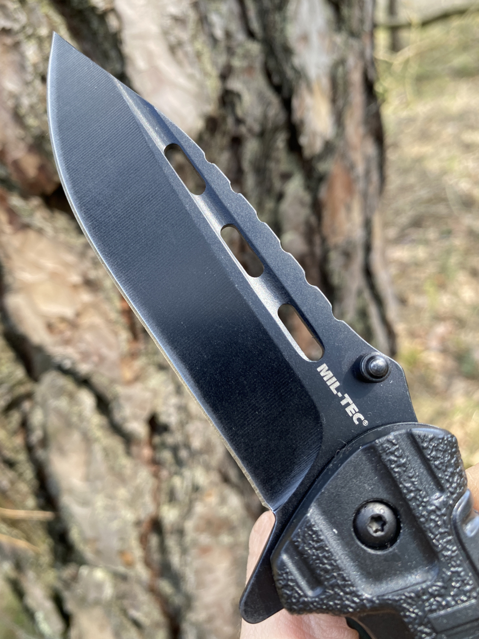 Nóż WOJSKOWY Składany Linka Krzesiwo Gwizdek MORO Mil-Tec Nóż WOJSKOWY Składany Linka Krzesiwo Gwizdek MORO Mil-Tec