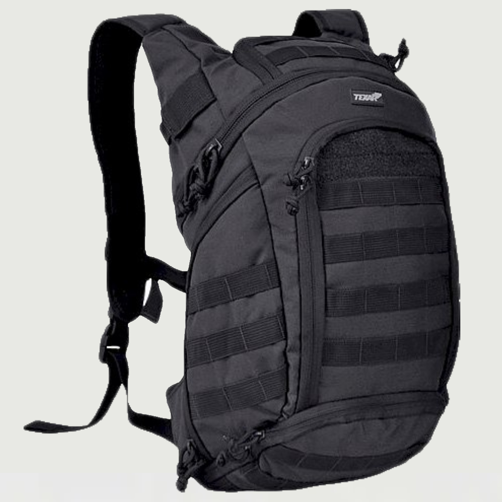 Plecak Wojskowy Czarny Cober Taktyczny Texar 25L Plecak Wojskowy Czarny Cober Taktyczny Texar 25L