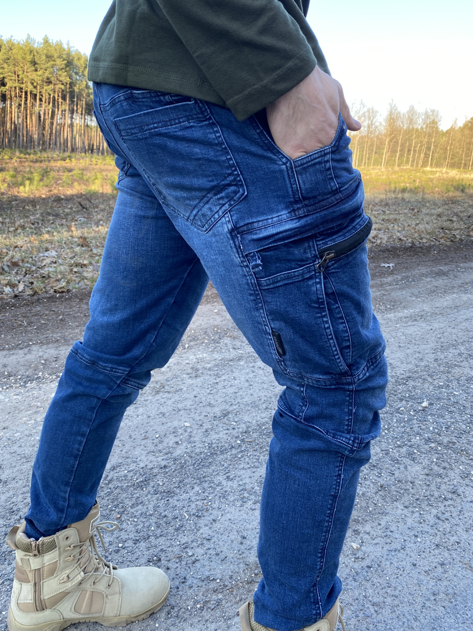 Spodnie wojskowe taktyczne DOMINUS denim Texar Spodnie wojskowe taktyczne DOMINUS denim Texar