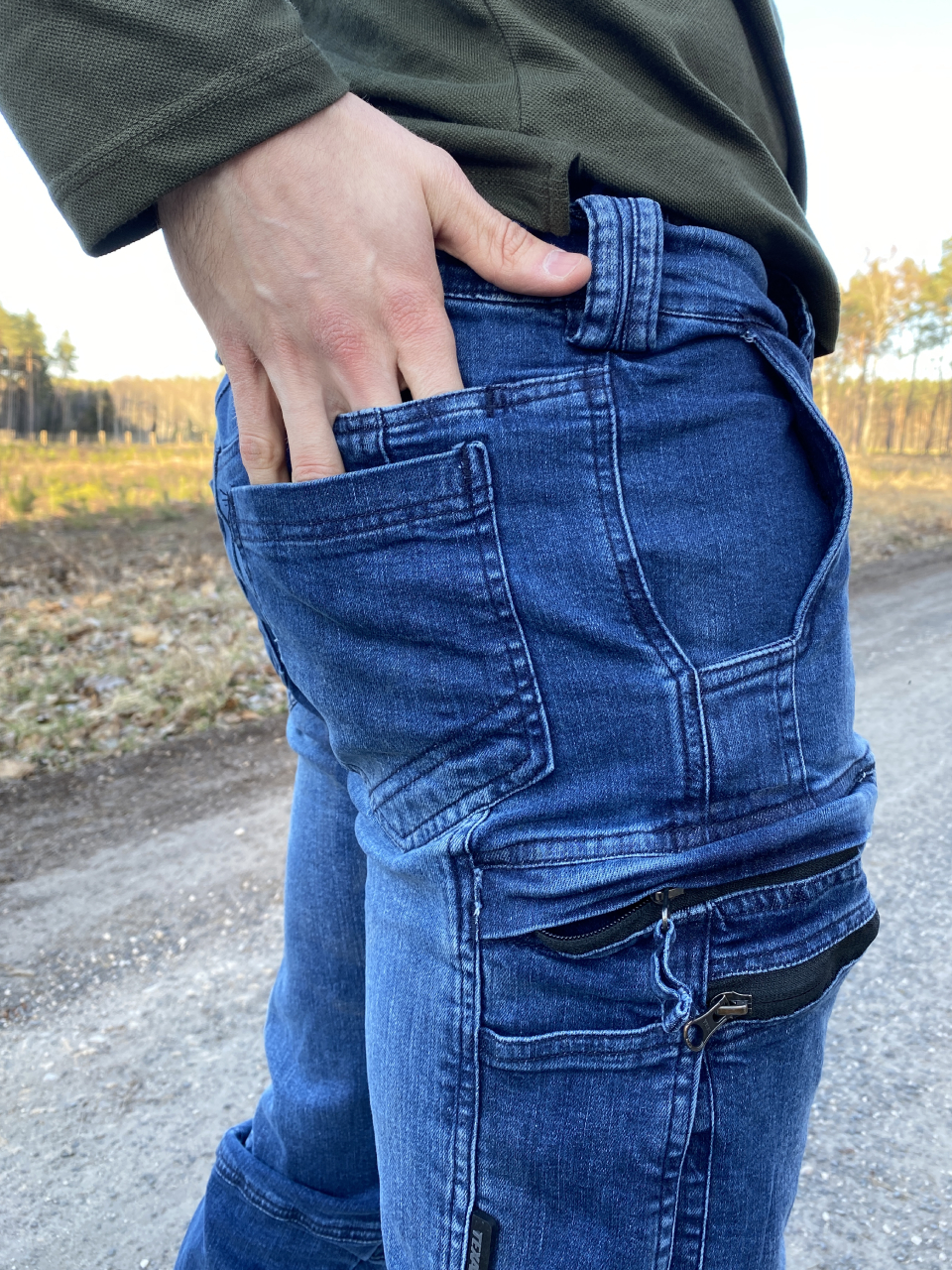 Spodnie wojskowe taktyczne DOMINUS denim Texar Spodnie wojskowe taktyczne DOMINUS denim Texar