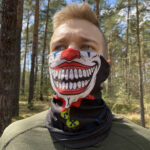 Bandana taktyczna komin maska CZASZKA