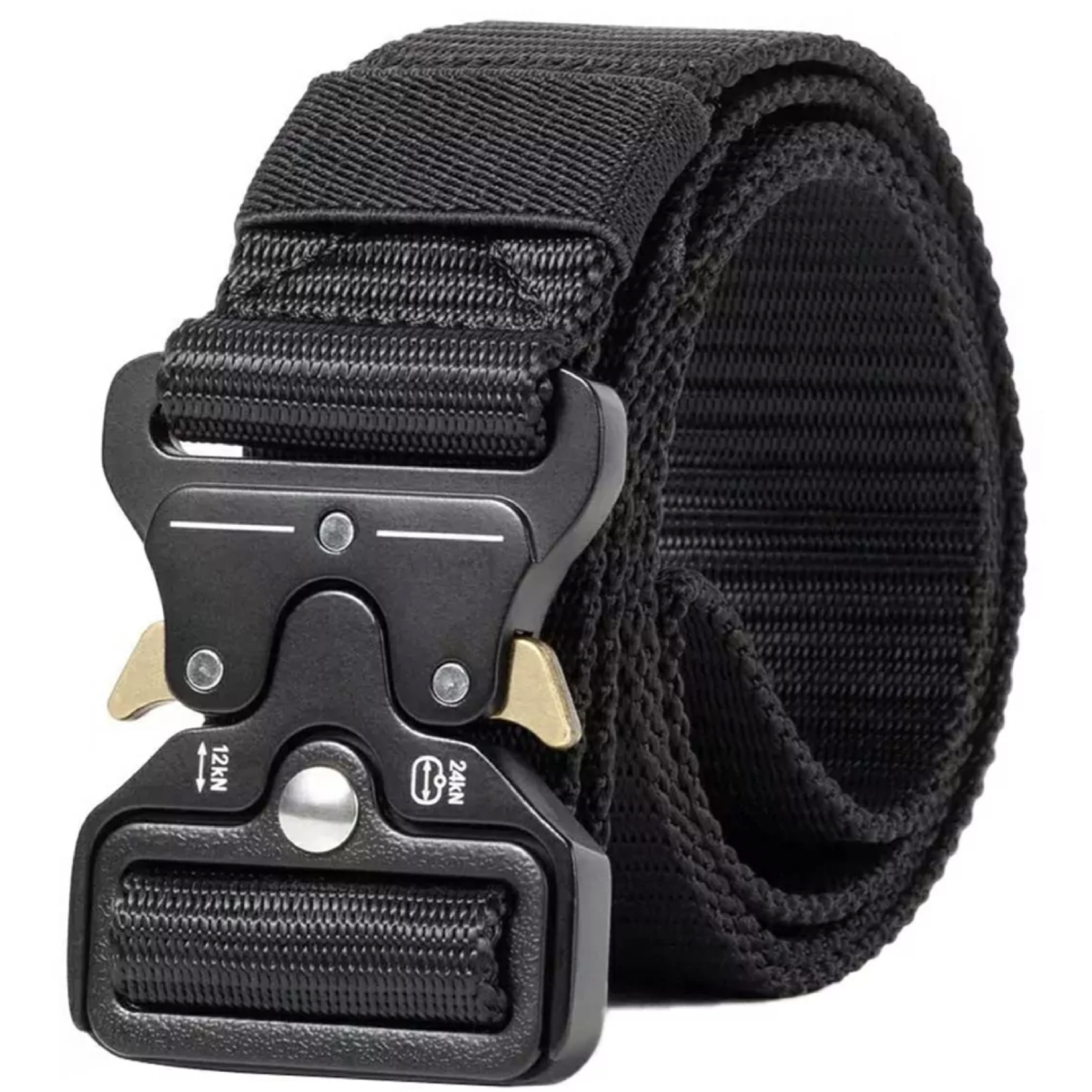 Pas Wojskowy taktyczny survivalowy do spodni czarny 110cm Pas Wojskowy taktyczny survivalowy do spodni czarny 110cm