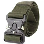 Pas Wojskowy taktyczny survivalowy do spodni czarny 110cm