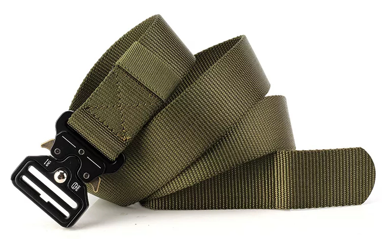 Pas Wojskowy taktyczny survivalowy do spodni czarny 110cm Pas Wojskowy taktyczny survivalowy do spodni czarny 110cm