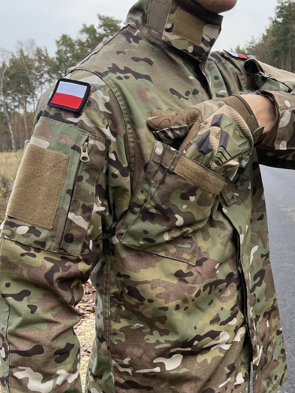 Mundur Wojskowy Polowy Taktyczny Multicam Texar WZ10 + Flagi POLSKIE Mundur Wojskowy Polowy Taktyczny Multicam Texar WZ10 + Flagi POLSKIE