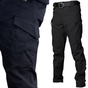 Spodnie Wojskowe Taktyczne czarne ochrona