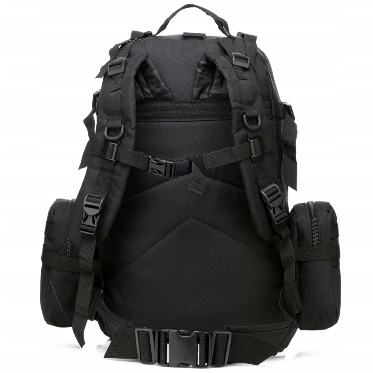 Plecak Wojskowy Czarny militarny Taktyczny Survival 60L Plecak Wojskowy Czarny militarny Taktyczny Survival 60L