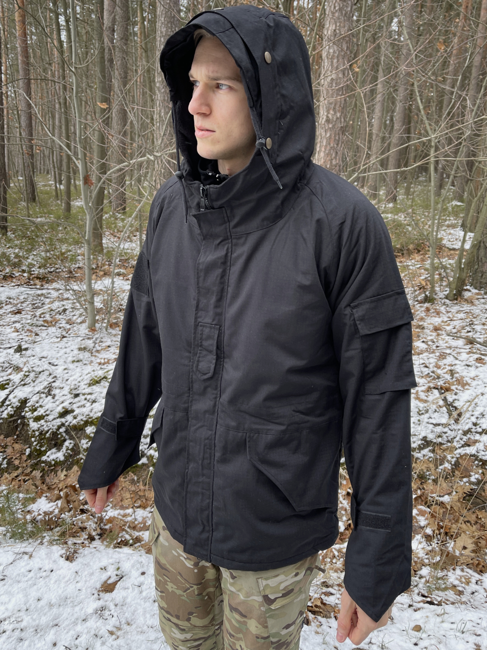 kurtka ochrona czarna zimowa 5 kurtka ochrona czarna zimowa 5