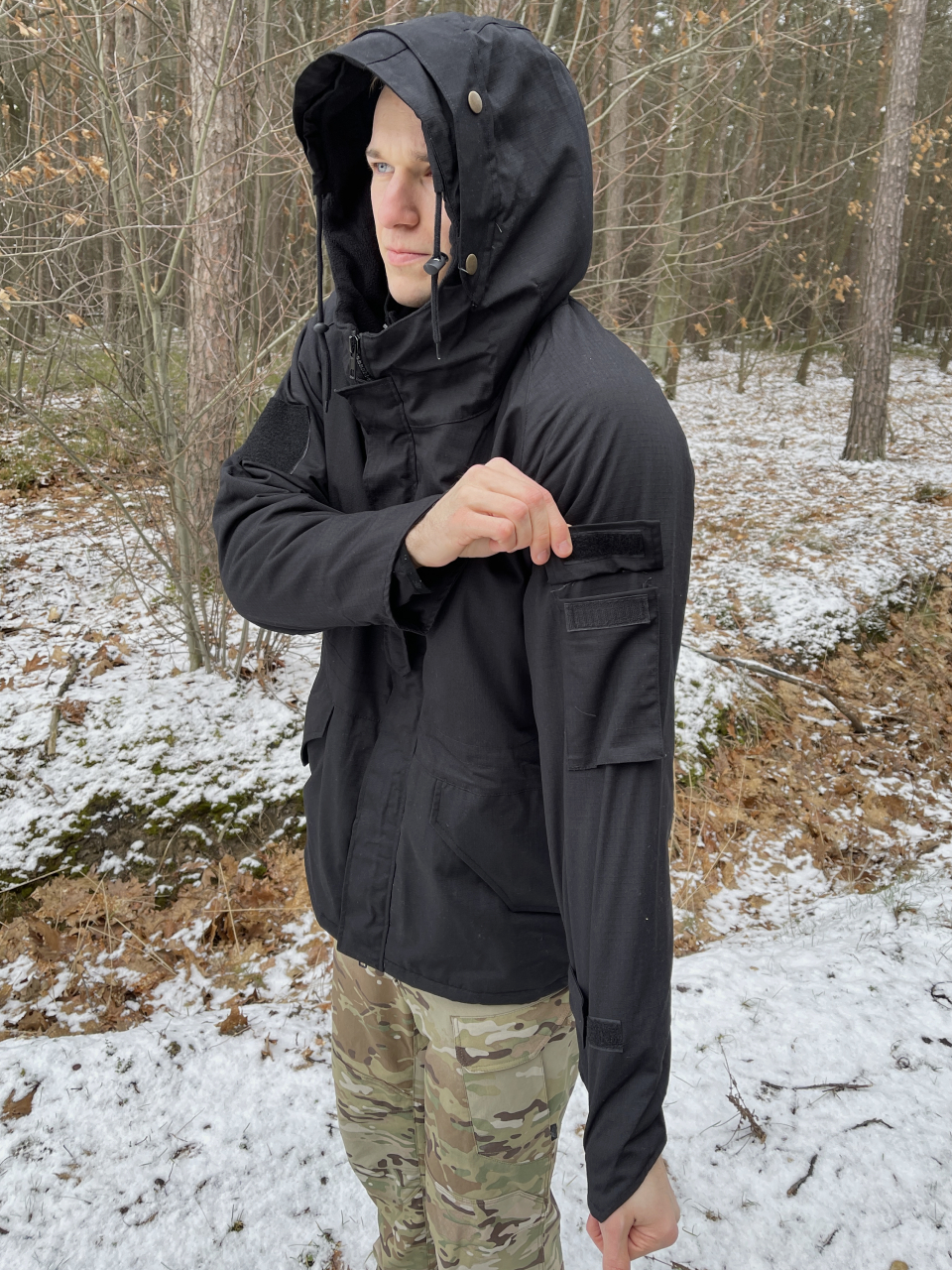 kurtka ochrona czarna zimowa3 kurtka ochrona czarna zimowa3