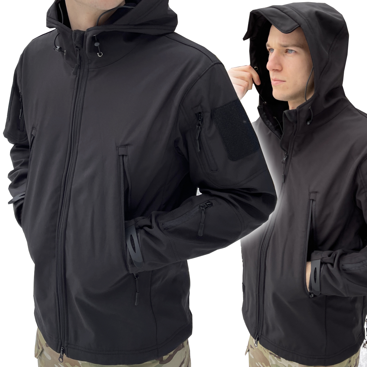 kurtka softshell czarna miniaturka kurtka softshell czarna miniaturka