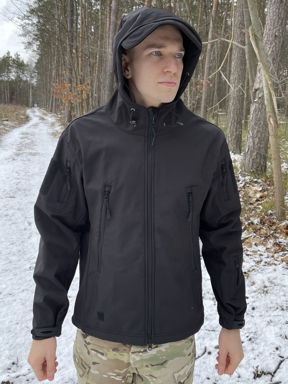 kurtka softshell ochrona zimowa kieszenie kurtka softshell ochrona zimowa kieszenie