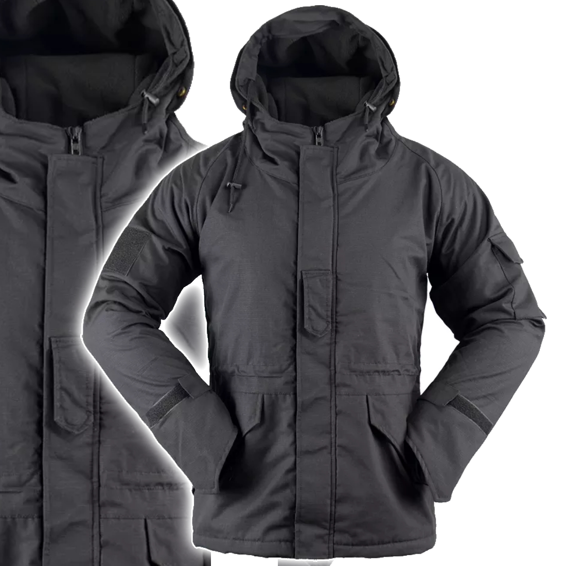 kurtka taktyczna czarna zimowa 1 kurtka taktyczna czarna zimowa 1