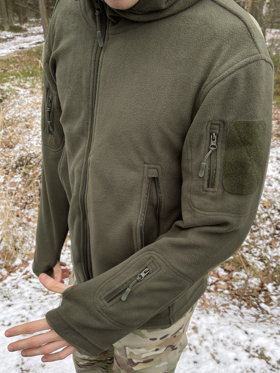 polar zielony khaki polar zielony khaki